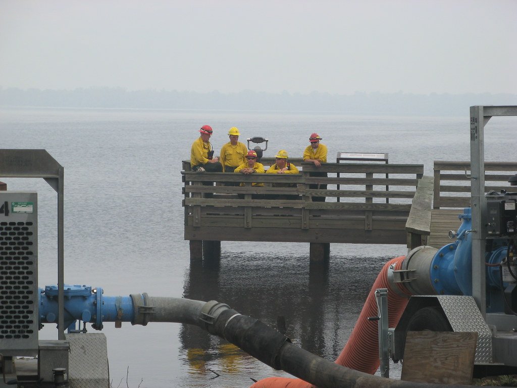 Illustrative file photograph — firefighters — for: Fire razes Calabar SPAR mall