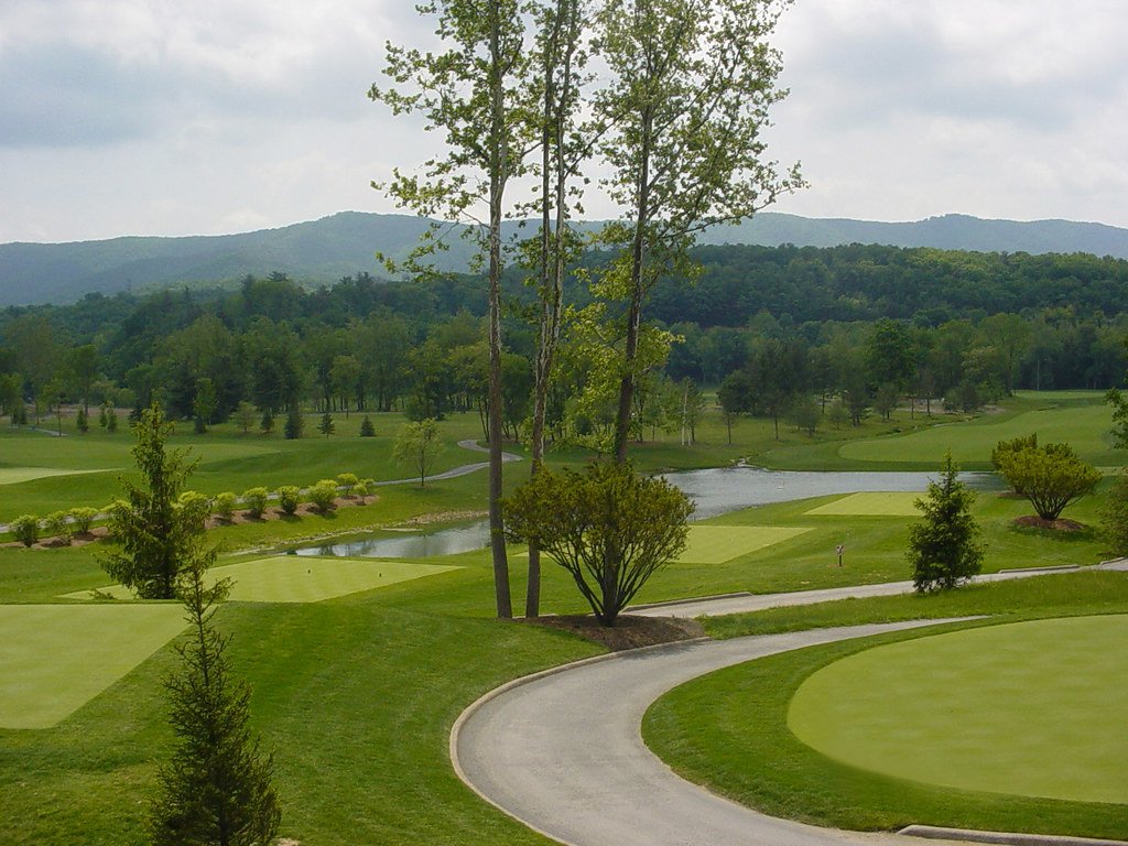 Illustrative file photograph — golf course — for: One in 322 billion – club golfer defies birdie odds