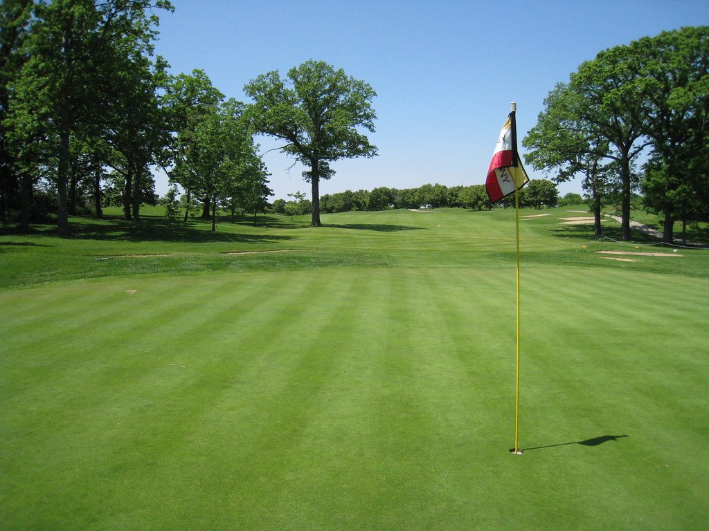 Illustrative file photograph — golf course — for: Callaway drops golf brand over sexist video row