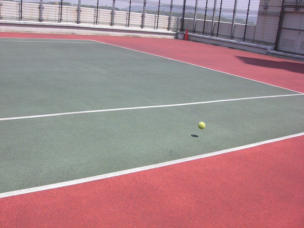 Illustrative file photograph — tennis court — for: Williams and Alcaraz team up at US Open