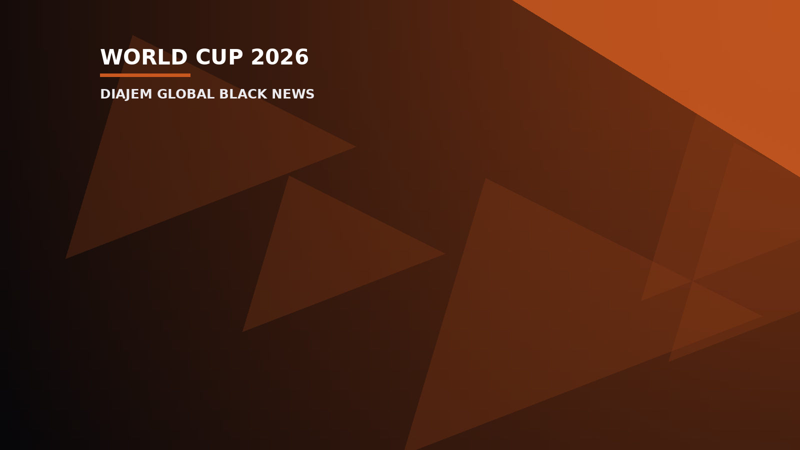 FIFA President’s Relaxed Stance on World Cup 2026 Arrangements — Diajem Global Black News