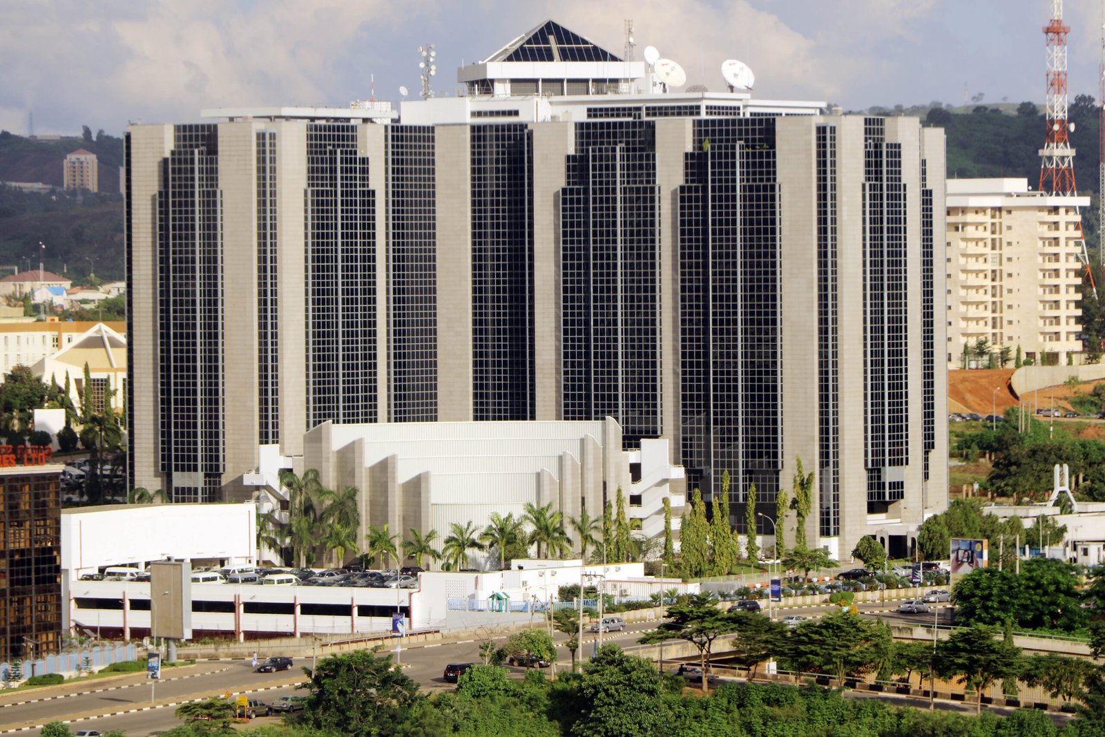 Central Bank of Nigeria headquarters in Abuja