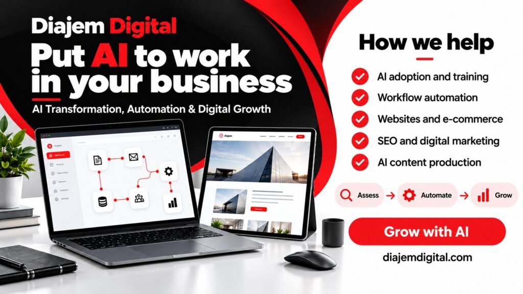 Diajem Digital: Put AI to work in your business