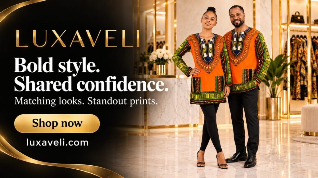 Luxaveli: Bold style. Shared confidence.