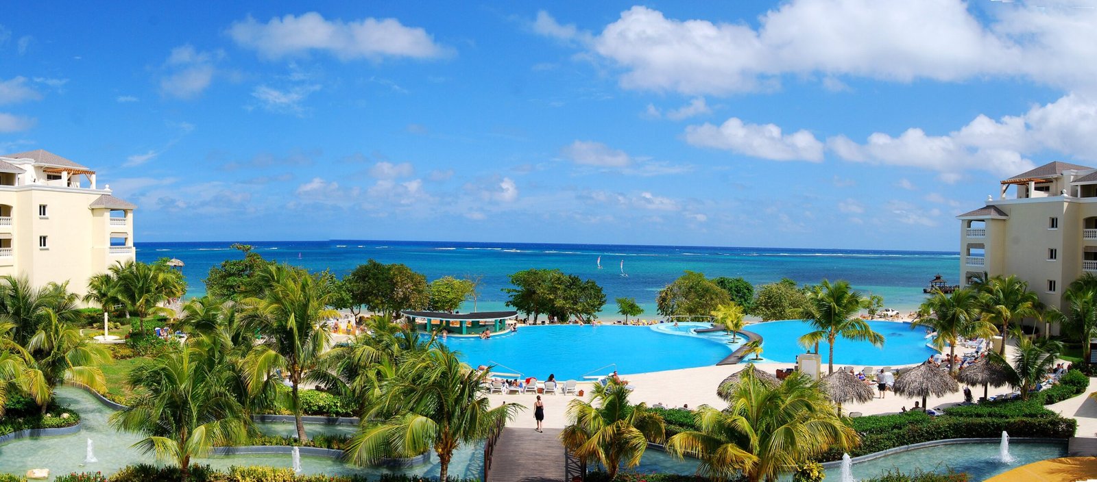 Panoramic view of Montego Bay, Jamaica
