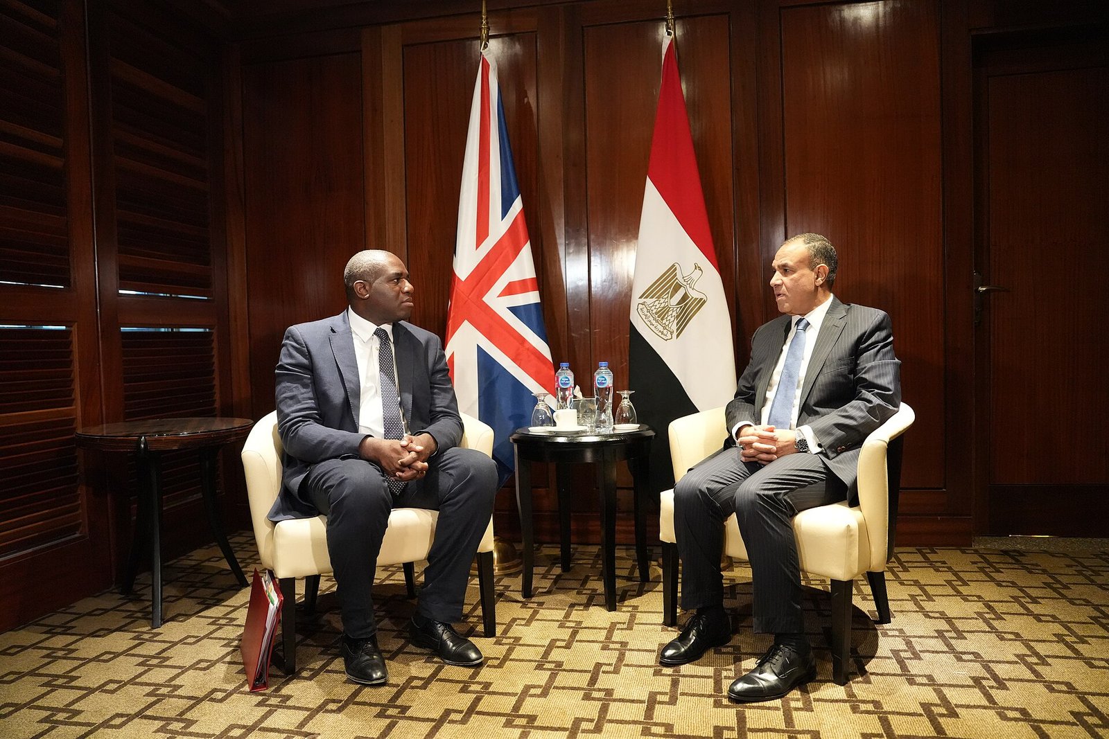 Foreign Secretary David Lammy meets the Egyptian Foreign Minister Badr Abdelatty in Cairo (54282833341)