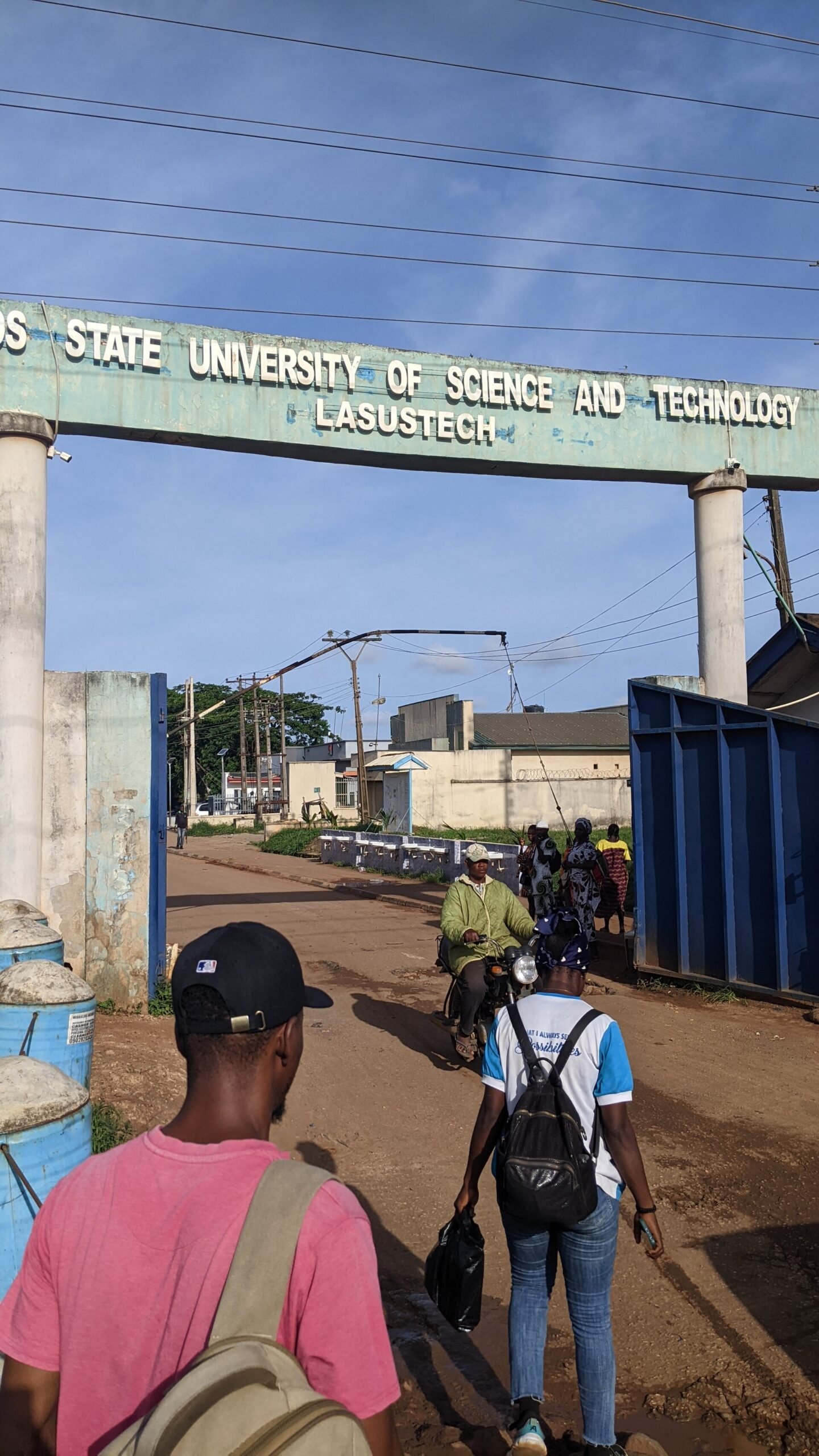 Lagos State University of Science and Technology Main Gate