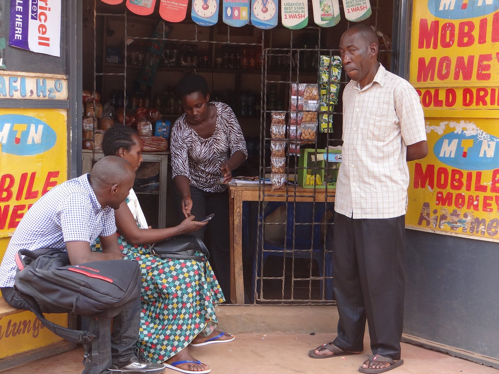 Mobile money outlet