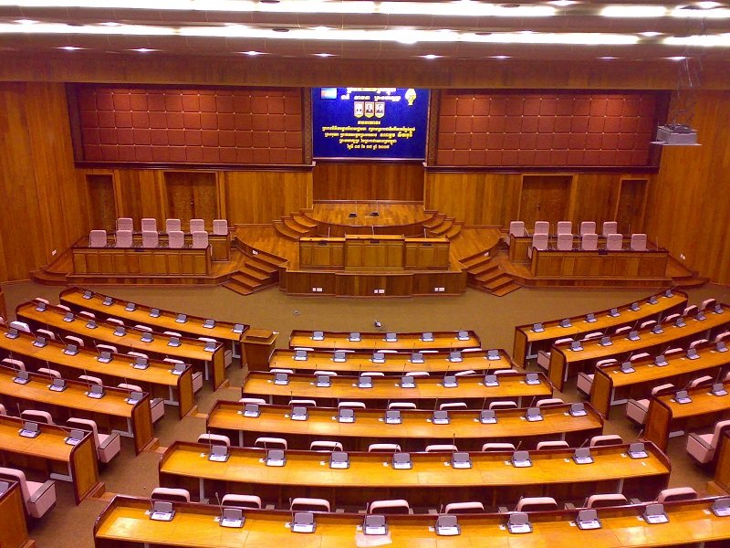 Cambodia National Assembly chamber