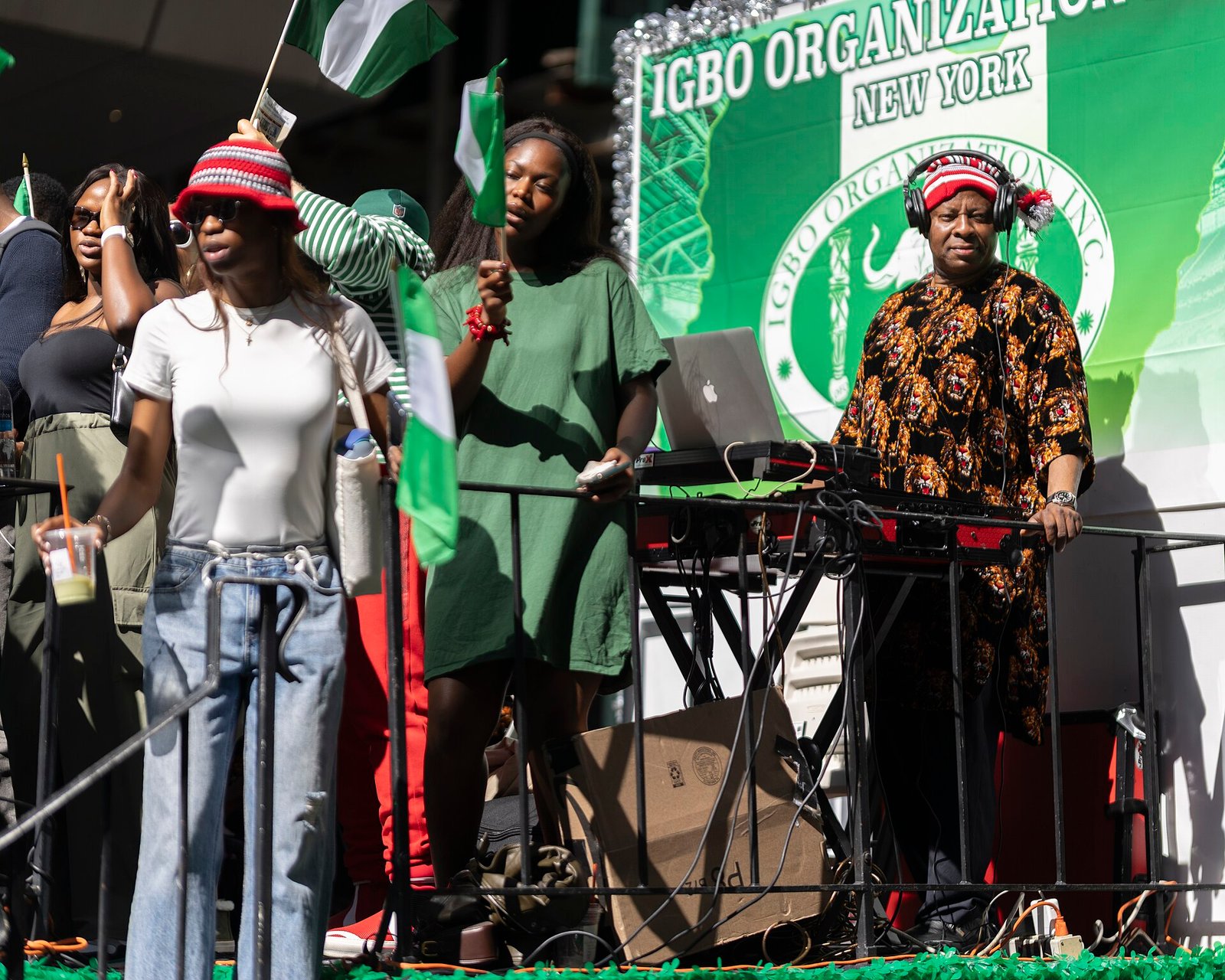 Igbo Organization float at Nigerian Independence Day Parade