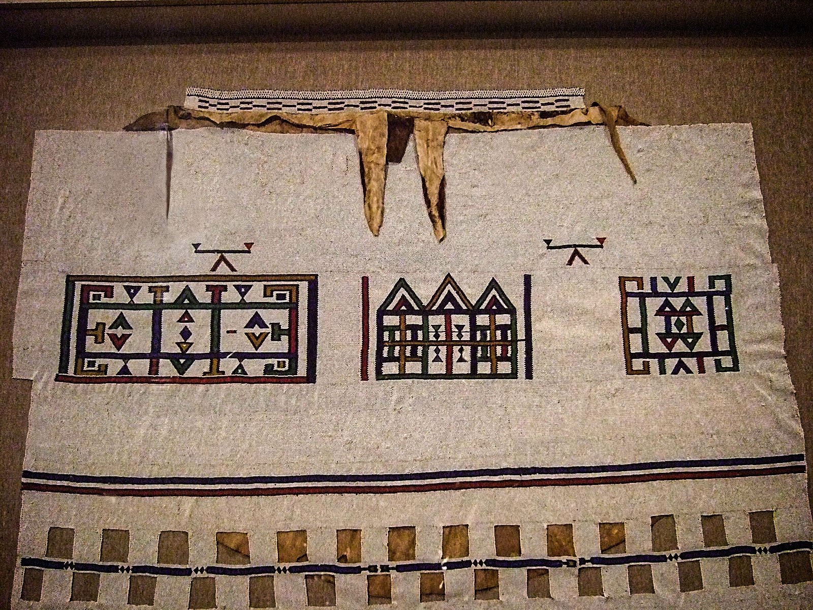 Beadwork Cape (Linaga) South Africa Ndebele peoples early 20th century Dallas Museum of Art