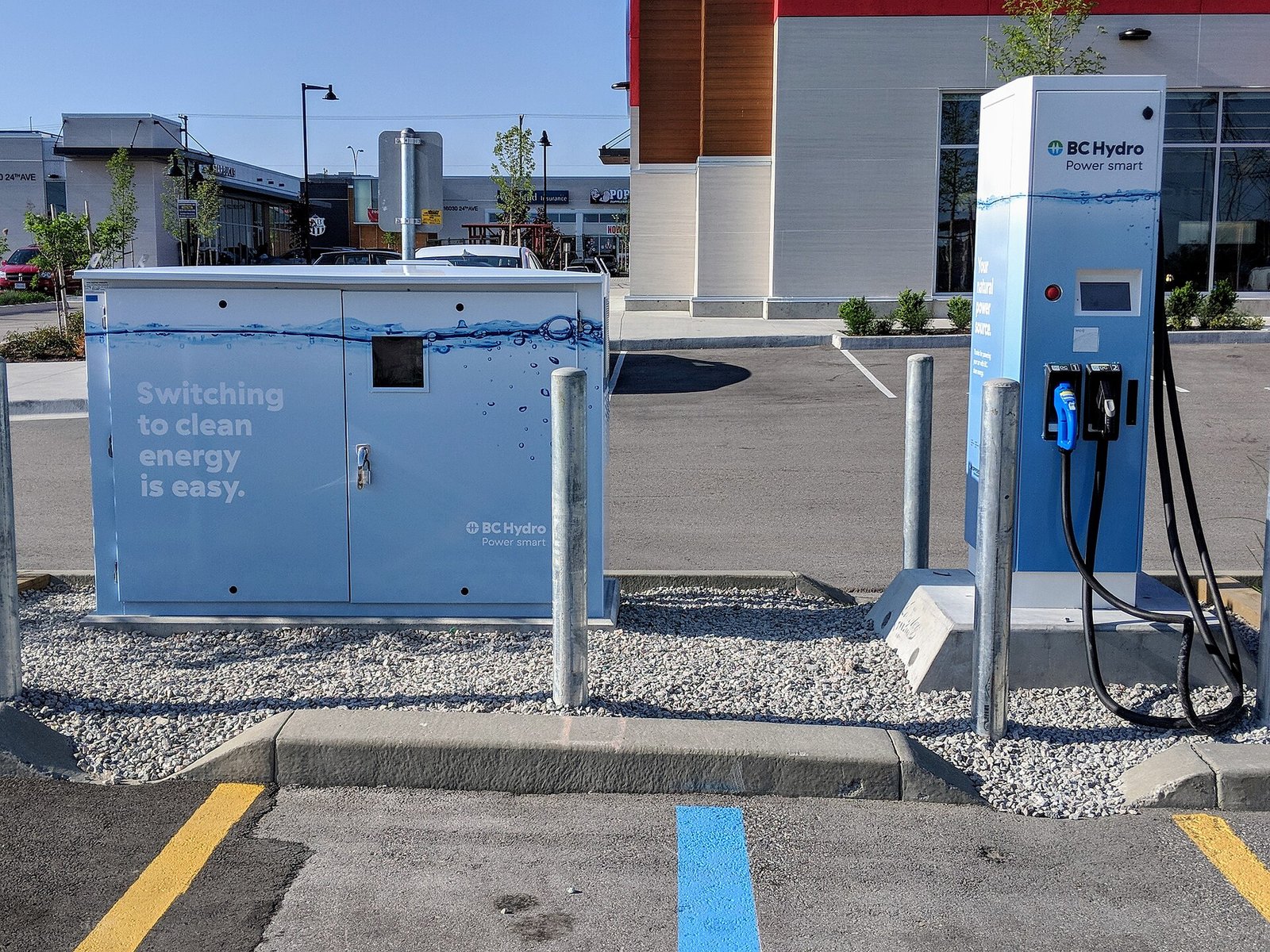 BC Hydro charging station