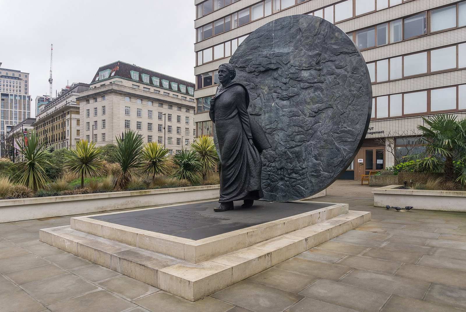 Mary Seacole Statue - Side View